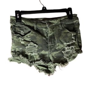 Mossimo Supply CO High Rise Camo Shorts